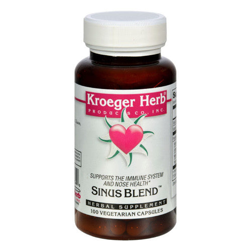 Kroeger Herb Sinus Blend Formerly Stuffy Capsules, 100 Ea